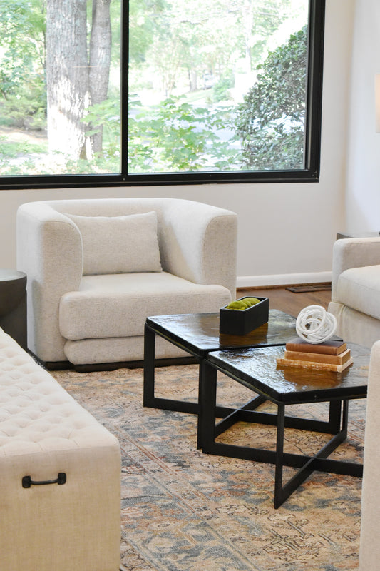 Nayna Armchair 25 - Glacier