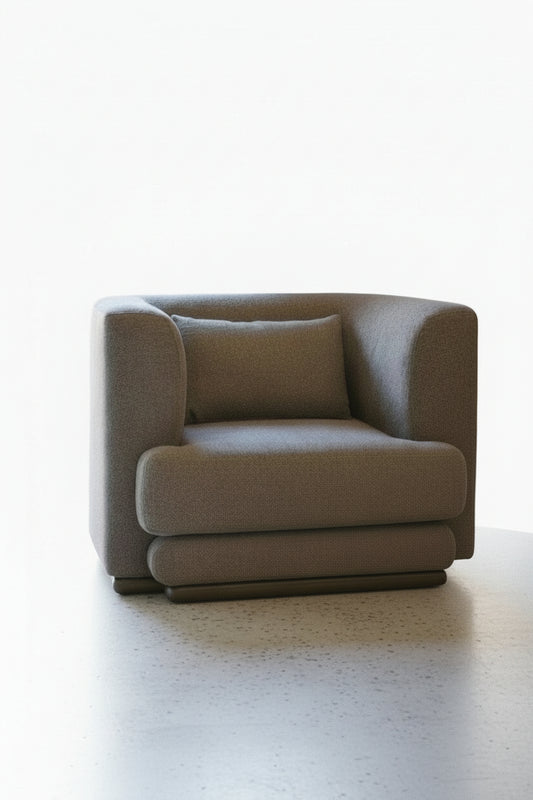 Nayna Armchair 25 - Chocolate