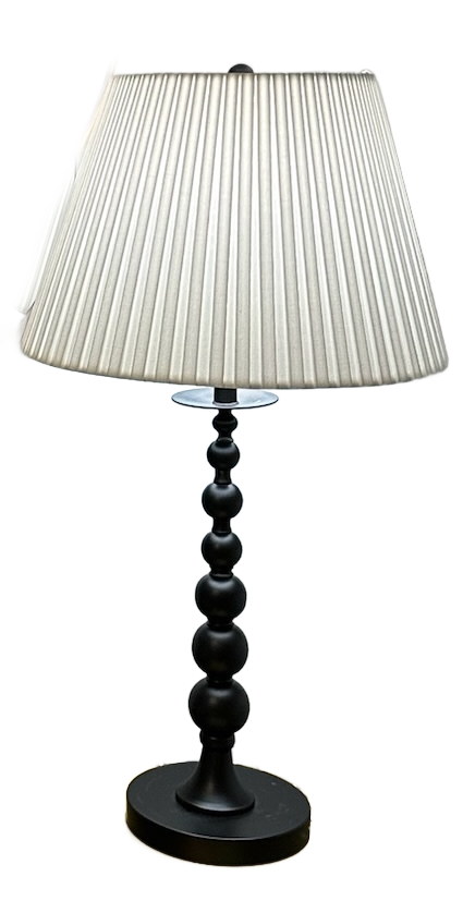Black Stacked Ball Table Lamp