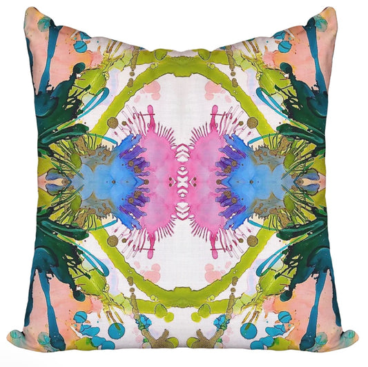 Carnevale Linen Full Wrap Pillow 18x52