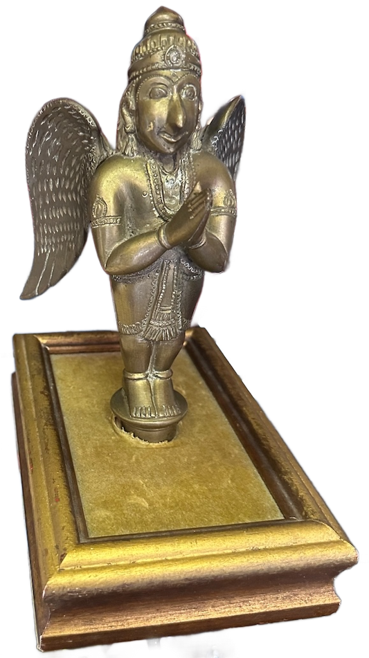 Deva Deity Gold Statue