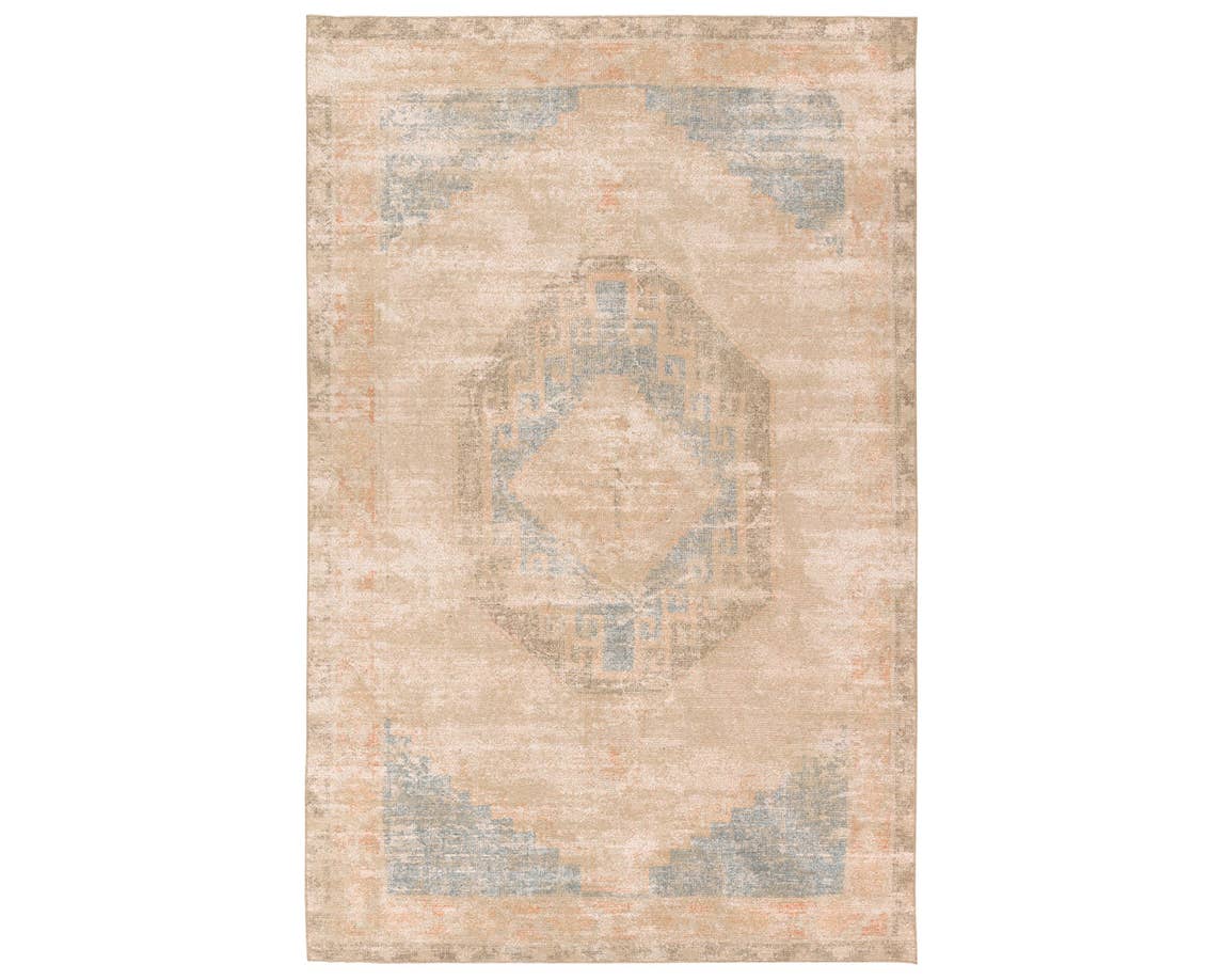 Tan/Taupe Edage Kayell EDA01 Rug 7'6"x9'10"