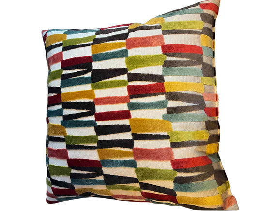 Festival of Colors Square Pillow