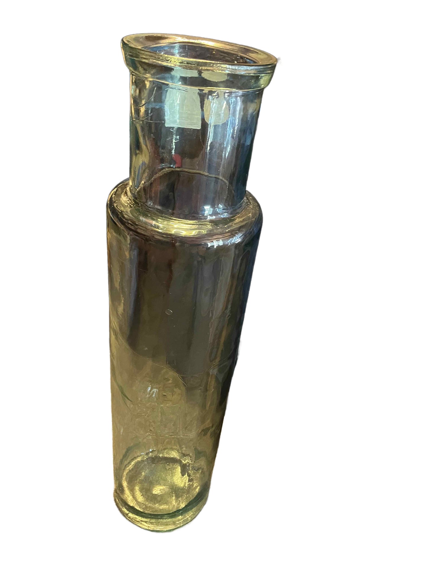 Tall Glass Cylinder Vase