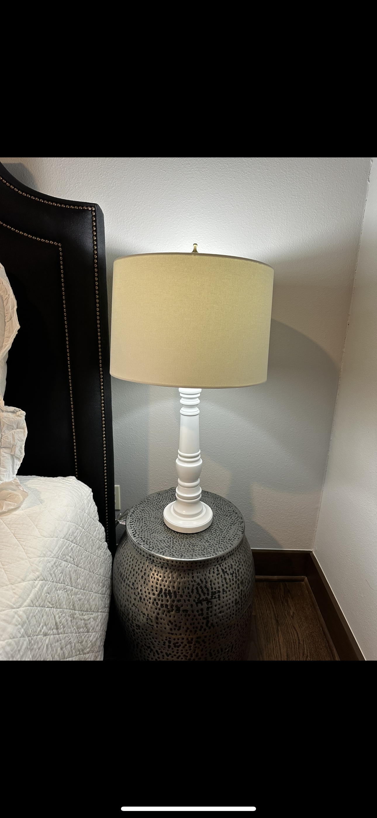 White Traditional Lamp