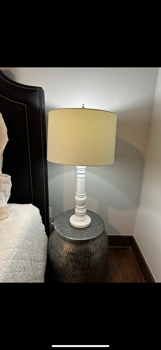 White Traditional Lamp