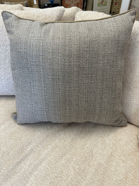 Grey Square Pillow