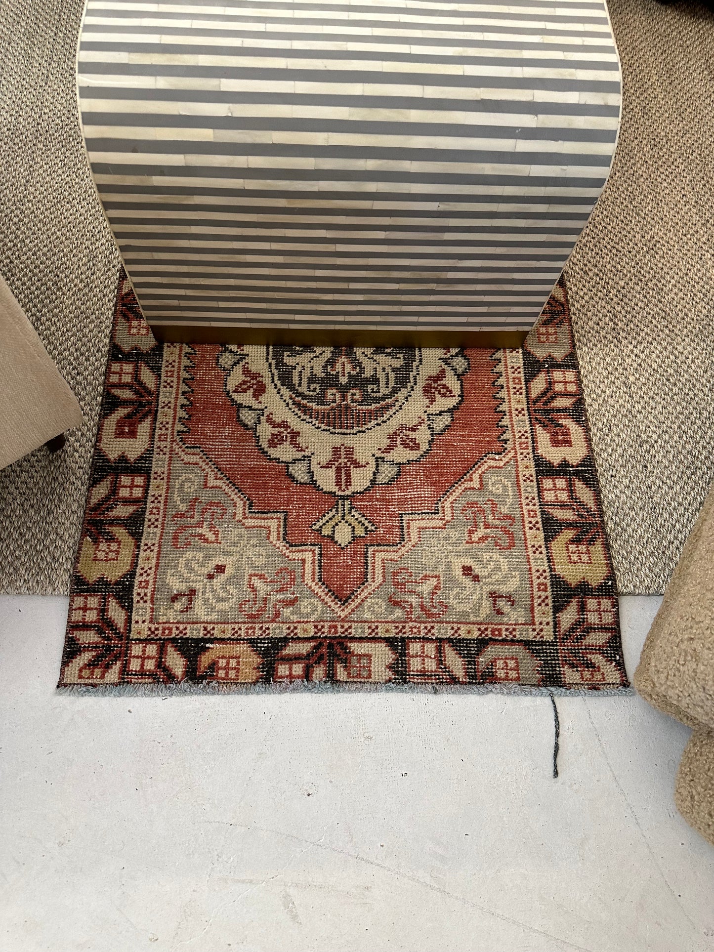 Turkish Rug Black Border