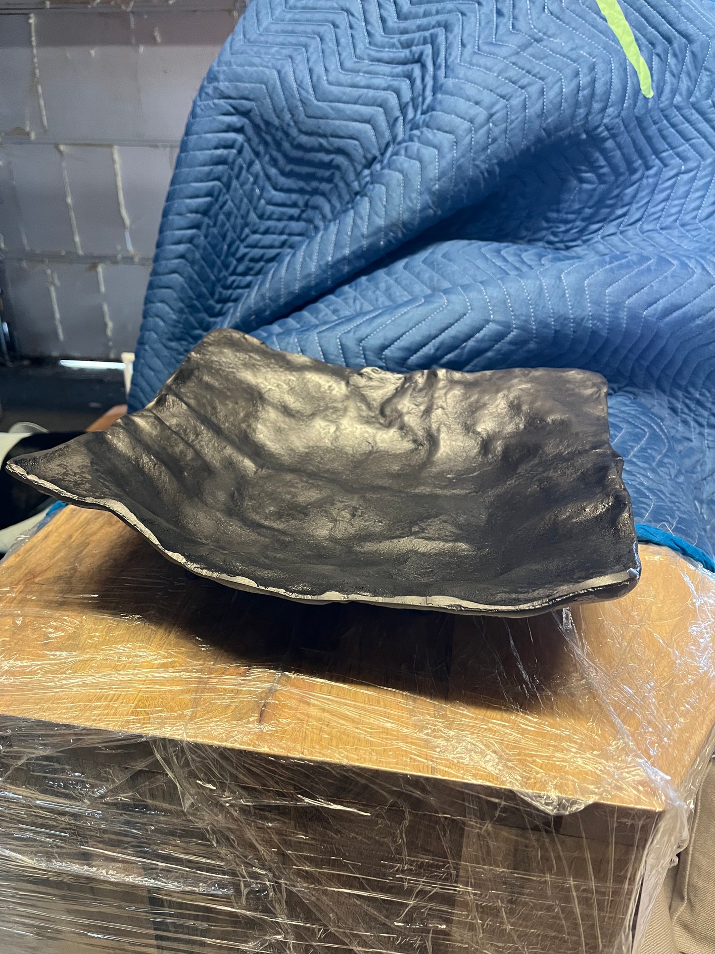 Metal Square Bowl