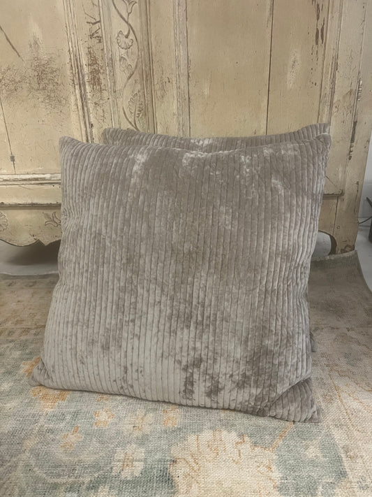 Channel Mink Velvet Pillow