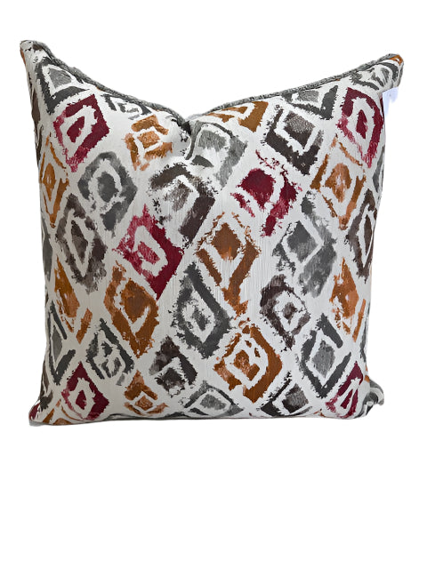 HB Abstract and Grey Pillow