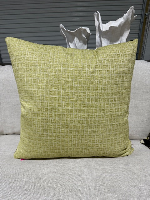 HB Pastel Floral/Chartreuse Pillow