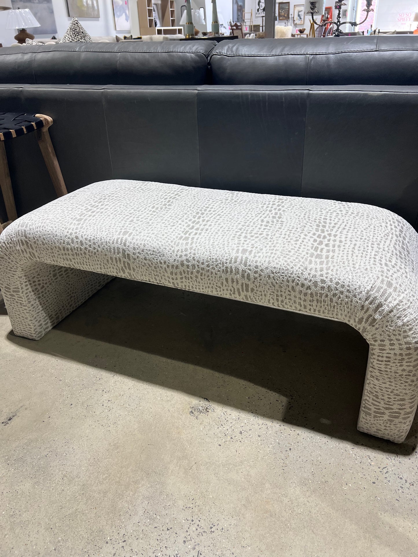 HB Bench - Darwin Cream 62"