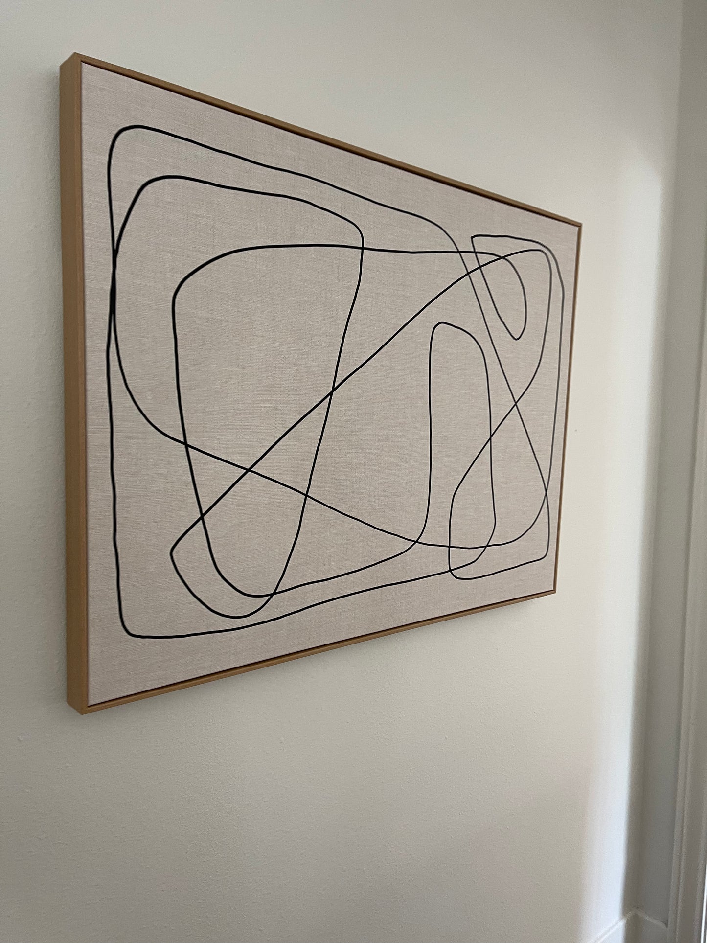 Squiggle art black & white