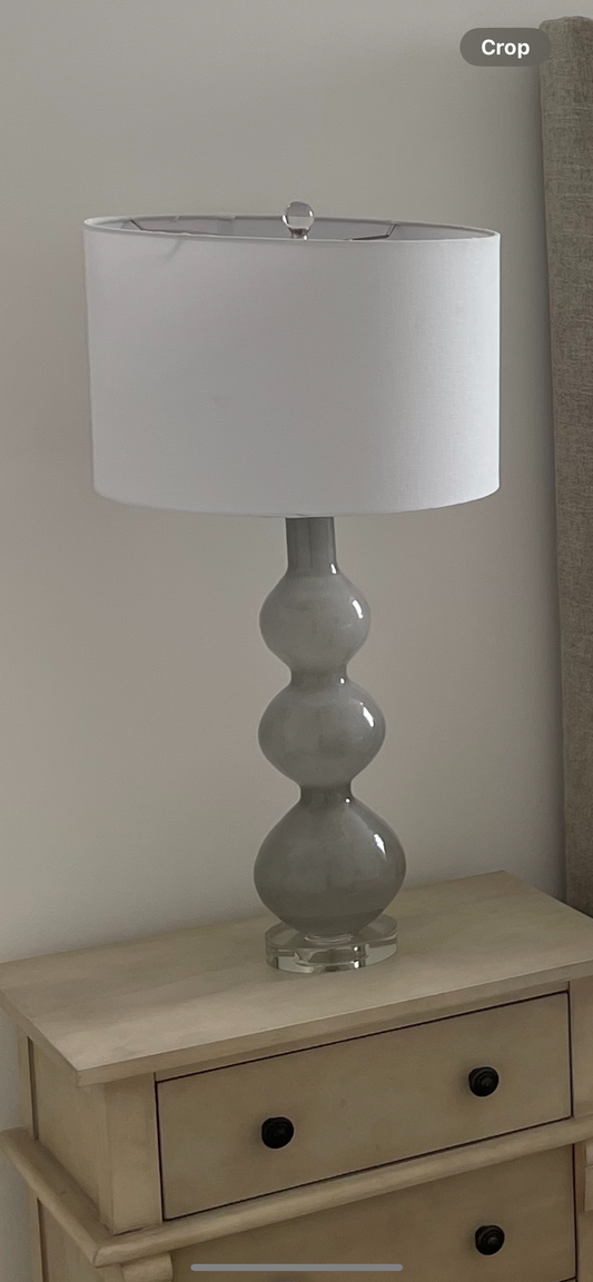 Cerulean Ball Lamp
