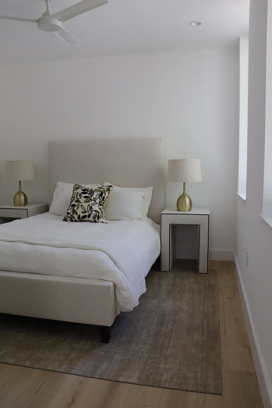 Upholstered Queen Bed 2430 - Bopper Natural