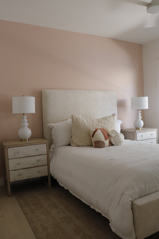 Upholstered Queen Bed 2430 - Phat Cream