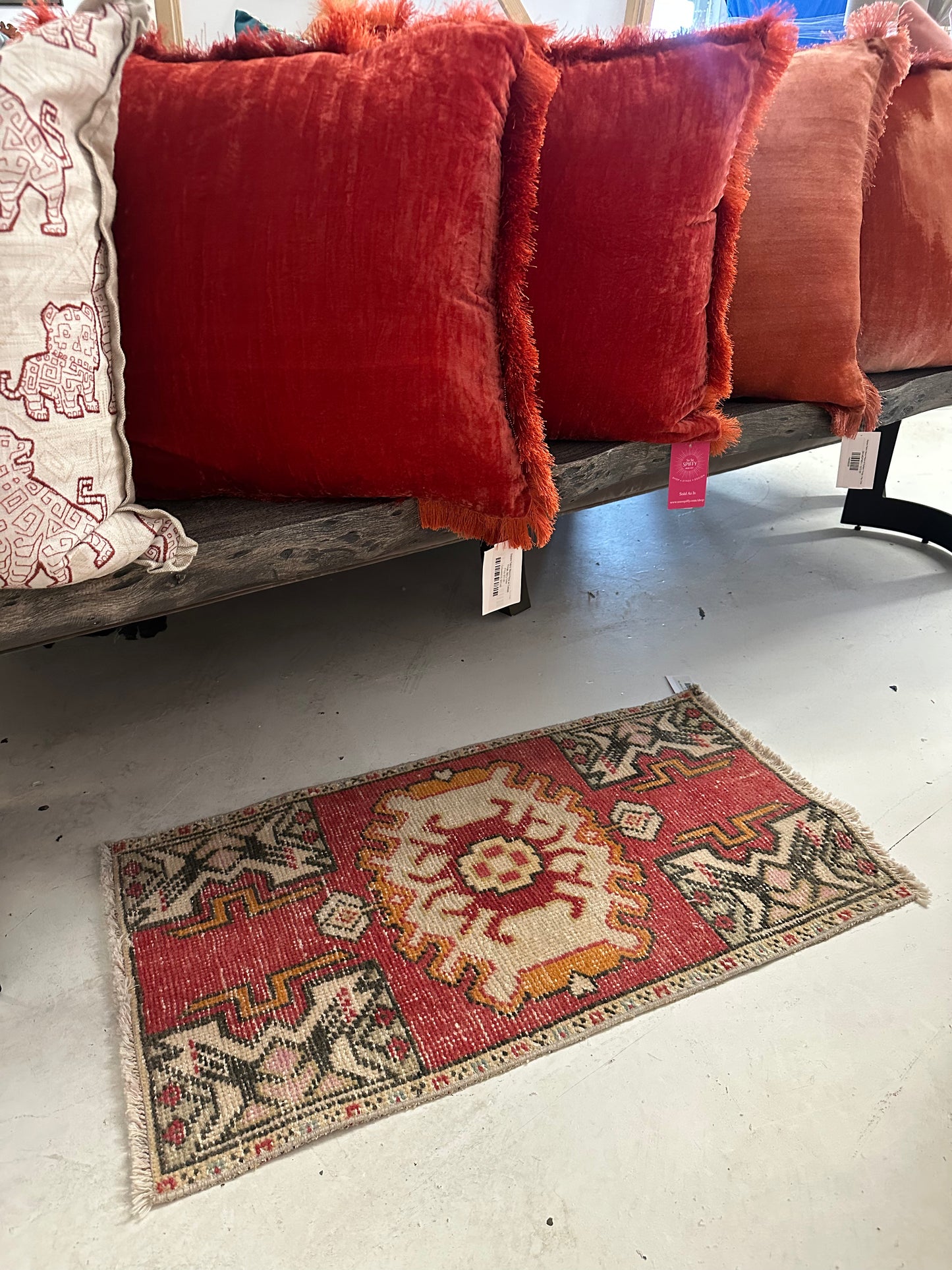 Ruby and Garnet Scatter Rug