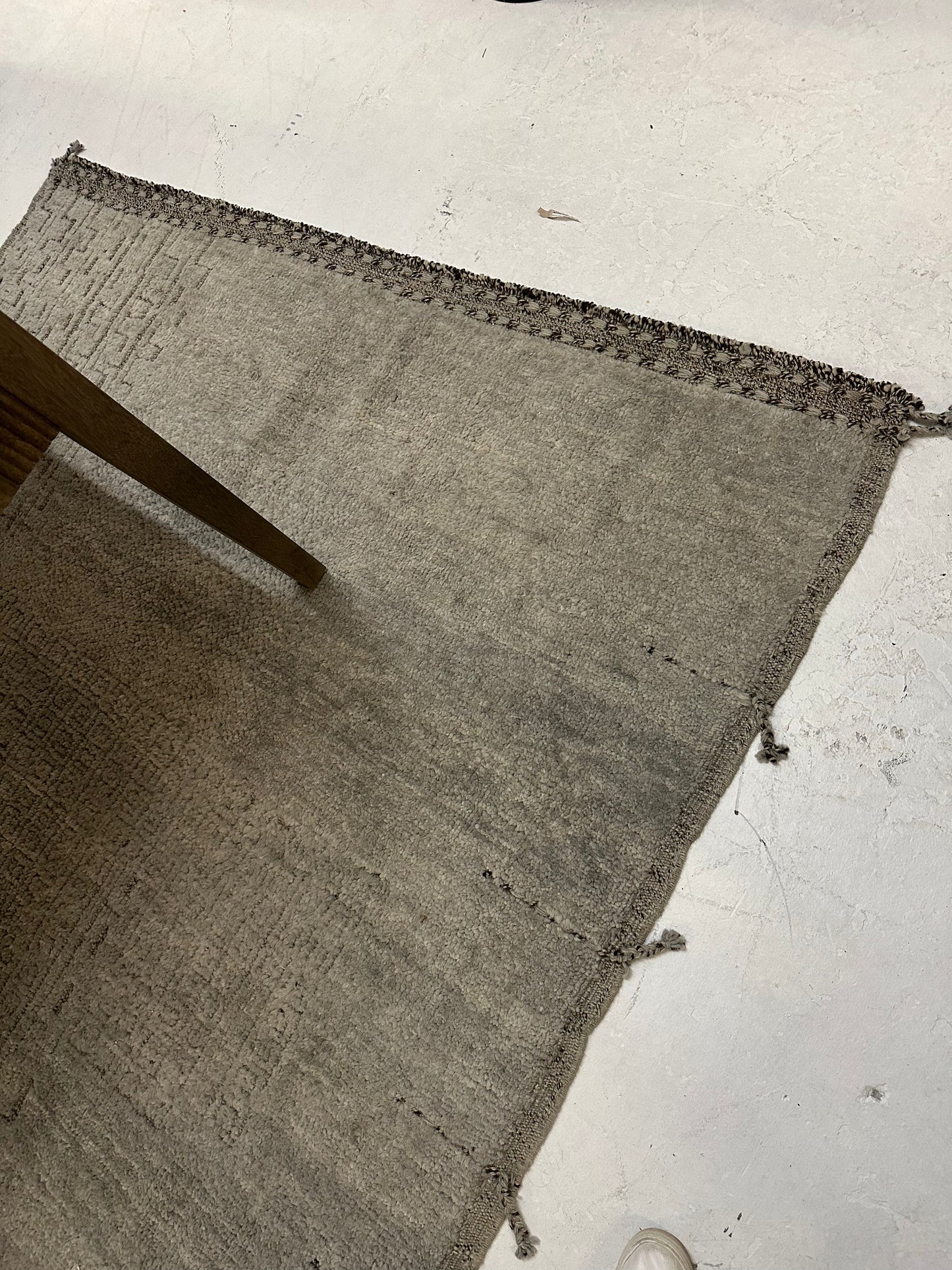 Sage Green Moroccan rug 5x7