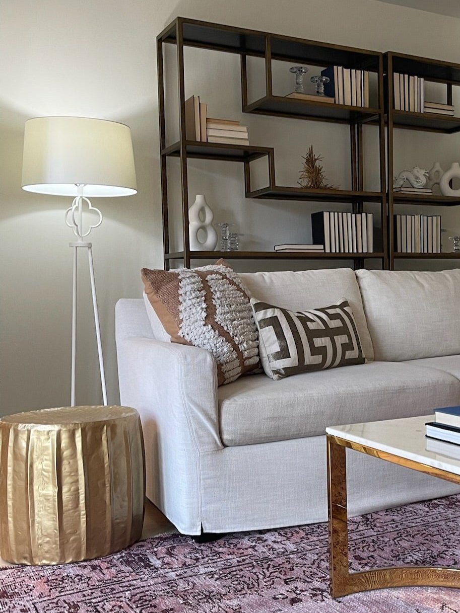 Sawyer Floor Lamp in White