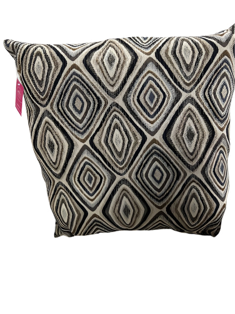 HB Neutral Geometric and Brown Pillow