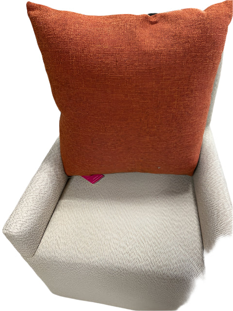 HB Plaid and Orange Pillow