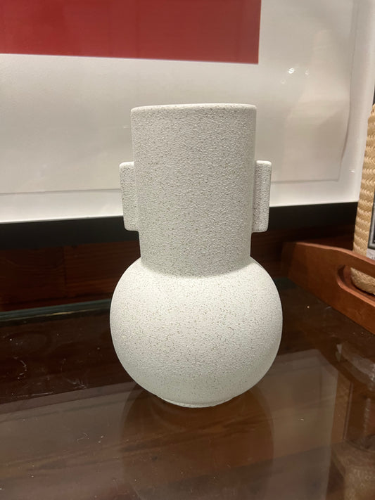 Flecked Cylindrical Vase