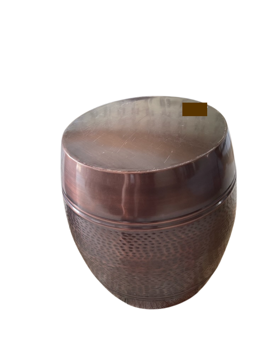 Brushed Brown Accent Table Large