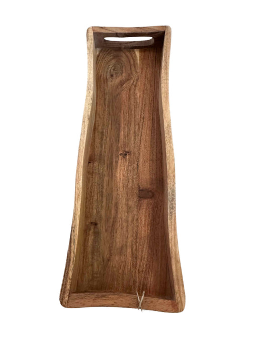 Long Wood Rectangle Tray