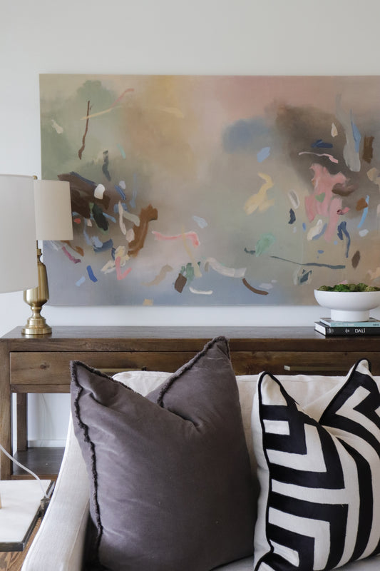 Moon Palette Art 72"W x 47"H