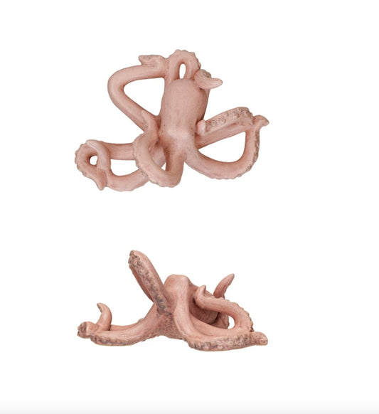 Stoneware Octopus, Reactive Glaze (Each One Will Vary)