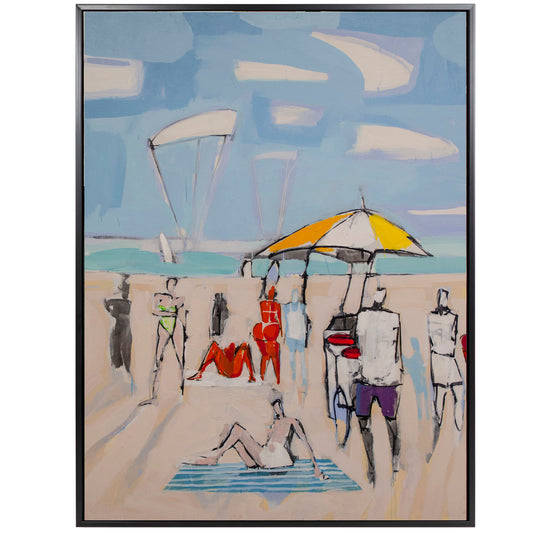 Pina & Coco 24x32 Black Frame Art