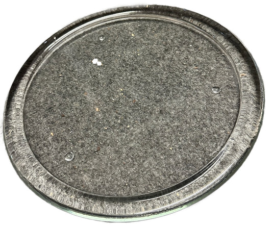 Round Glass Tray 12"