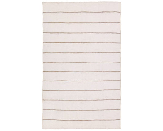 White Saveen Ryn SAV01 Rug 7'6"x9'6"