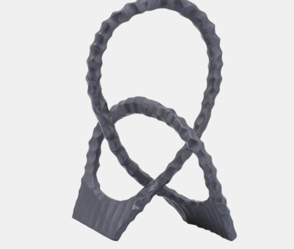 Metal 15H Loopy Table Accent