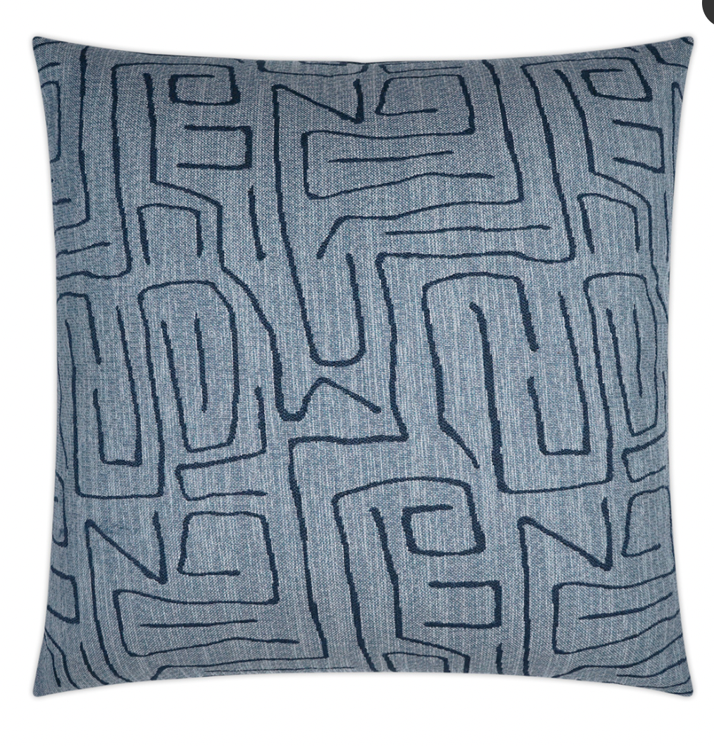 Novato Indigo Pillow 24x24