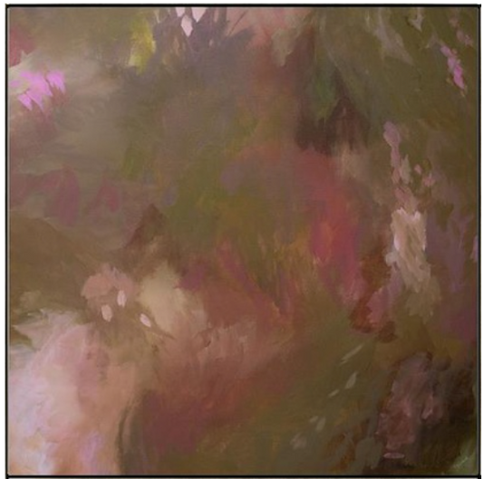 Never Say Never Art   40" x 40"