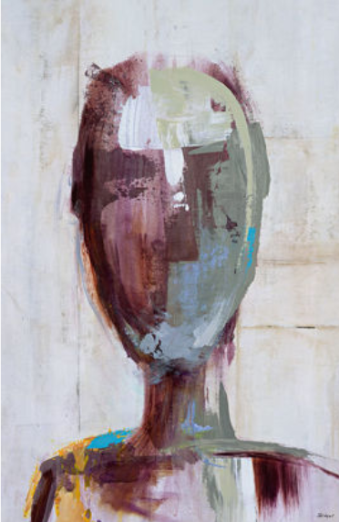 Thought Machine Art II  26"W x 40"H