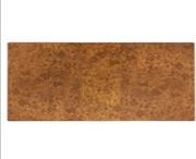 McGuire Faux Burlwood and Stained Bamboo Vintage Parsons-Style Dining Table