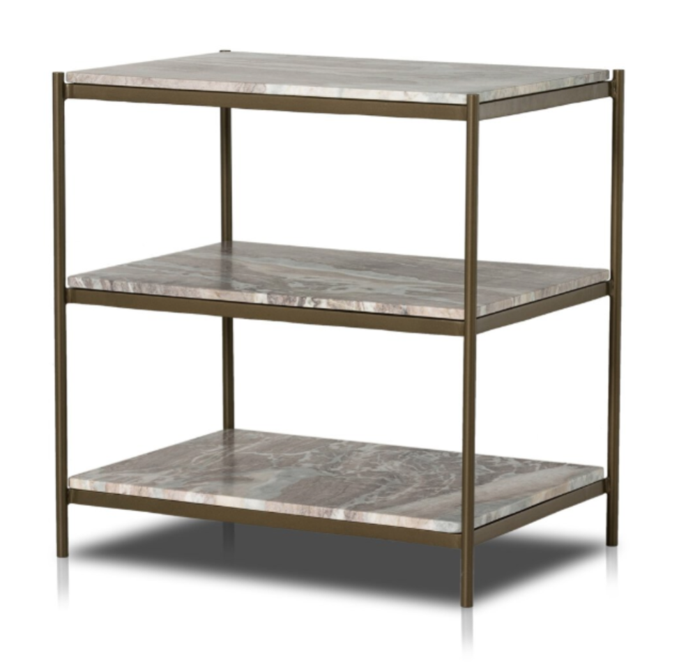 Felix Nightstand - Canyon Marble