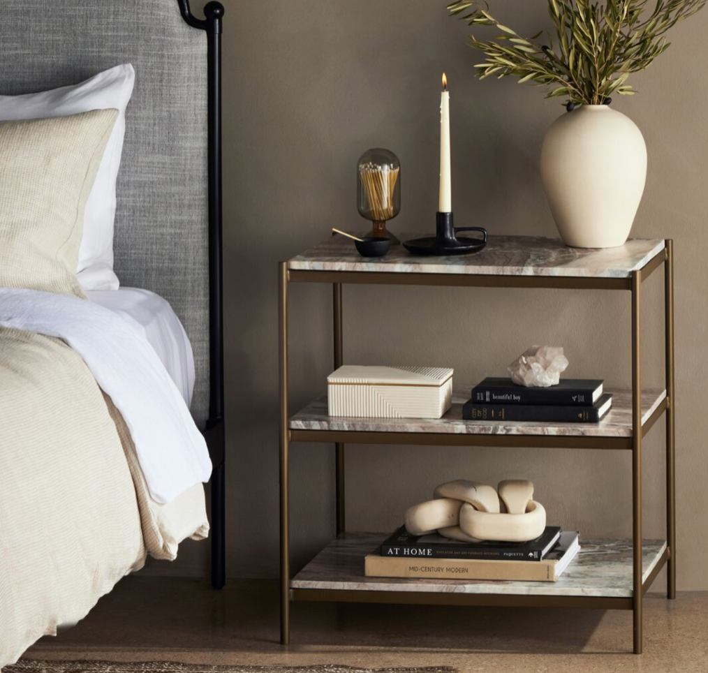 Felix Nightstand - Canyon Marble