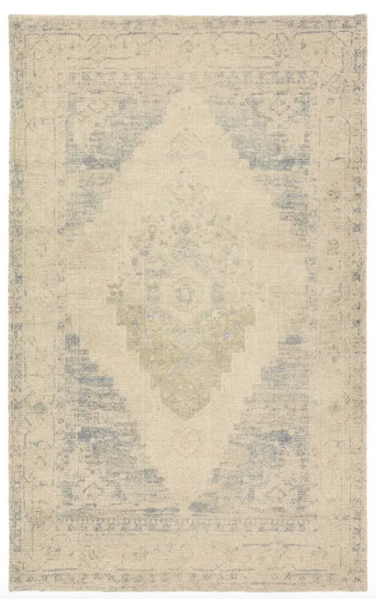 Tesorino Beige Blue Rug TRN02  8'6" x 11'6"