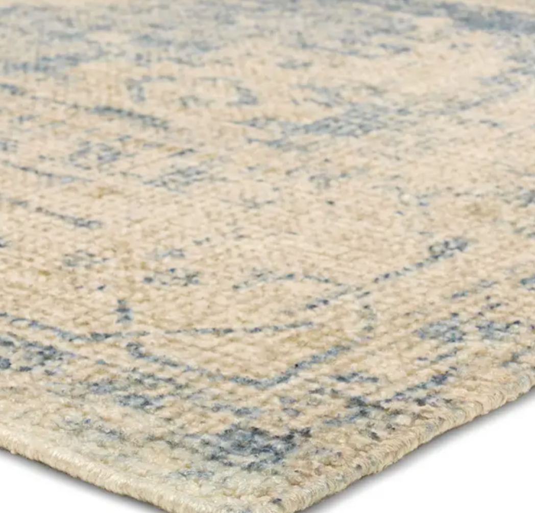 Tesorino Beige Blue Rug TRN02  8'6" x 11'6"