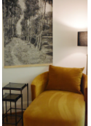 Landscape Wall Hanging - Black and White