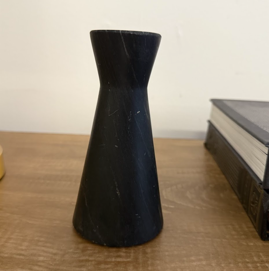 Black Tea light holder/vase