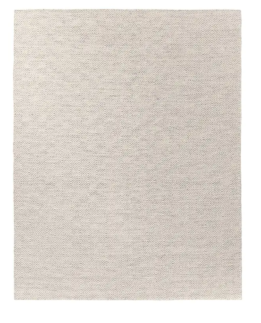 White Enclave Bramble Rug ENC03 7'10 x 9'10