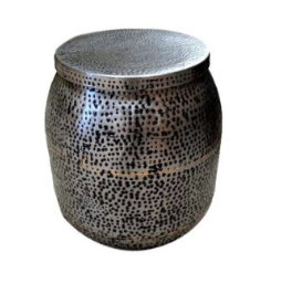 Kala Kola Drum Table with Lid