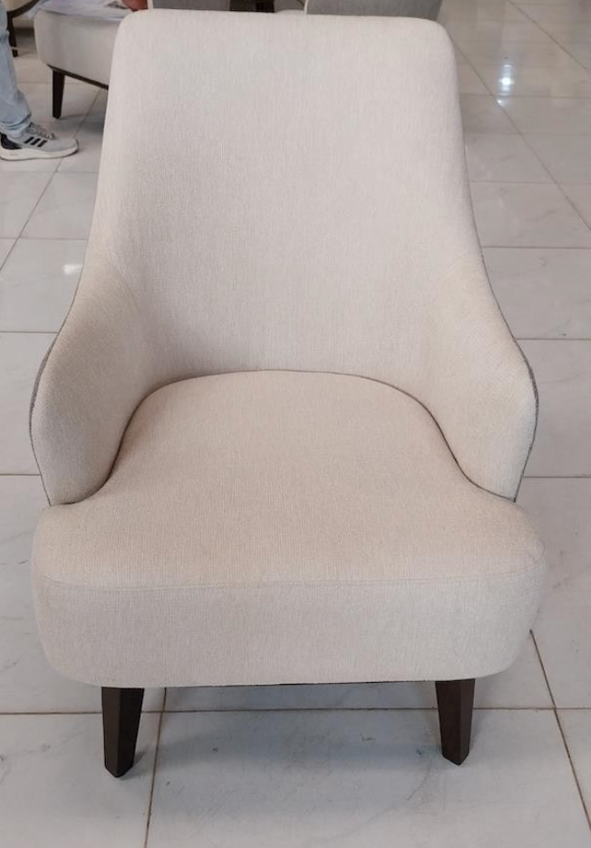 Kevin Curved Armchair