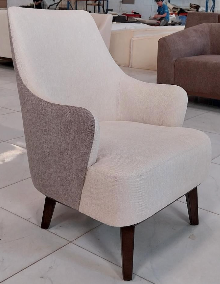 Kevin Curved Armchair