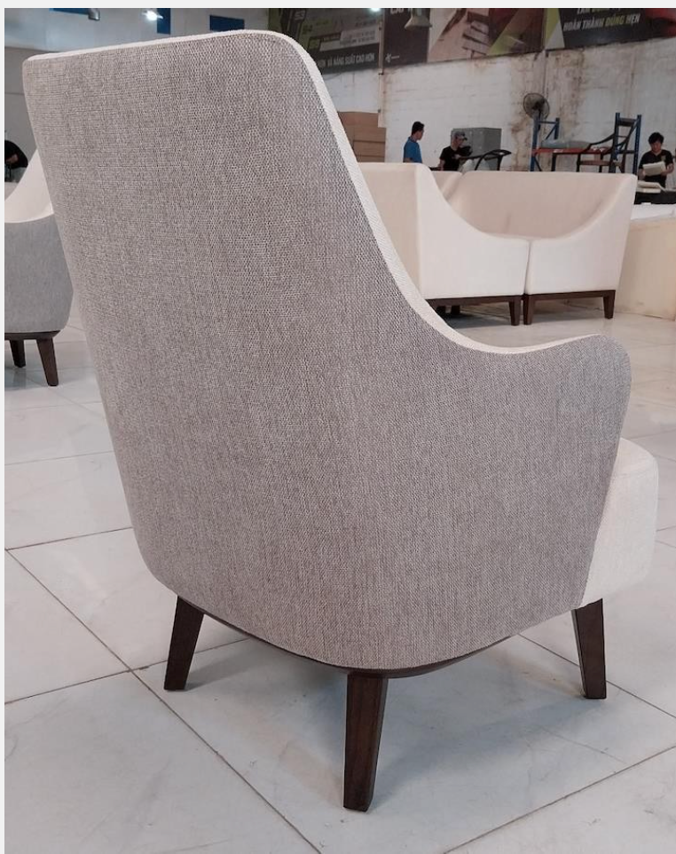 Kevin Curved Armchair